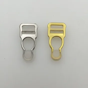 En-gros 500pcs / lot de 10 mm, de înaltă calitate Femei lenjerie de corp suspensor incuietoare rugina gratuit garter belt clip