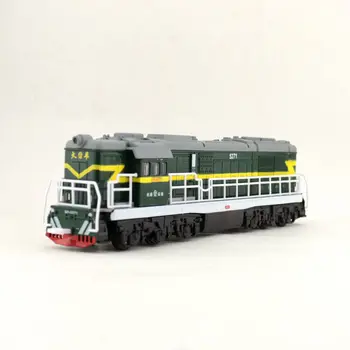 Băieții jucărie 1/87 Aliaj Locomotiva Trage Înapoi Model de Tren de Jucărie de Sunet de Lumină Copii Jucarii Auto