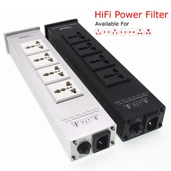 (Universal Priza )Putere Audio Filtru Socket HiFi Filtru de Putere 1500W 100V-240V AC2.2 Pentru DIY Home Sistem Audio