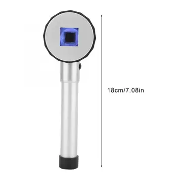 10X Profesionale Lupa Portabile Lupă cu Scara cu LED Mâner de Metal Lentile Optice de Citire Bijuterii Instrument de Verificare Accesorii b