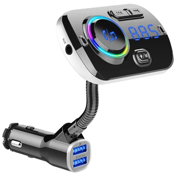 BC49AQ Bluetooth 5.0 Music Player Asistent Voce Multifuncțional Incarcator de Masina