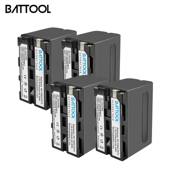 BATTOOL 8700mAh 3pcs Baterii pentru Sony NP-F975 NP-F970 NP-F960 NP-F950 NP-F770 NEX-FS100U NEX-FS700U DCR-SC100