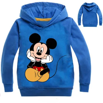 Mickey Mouse hanorac tricou fete pentru copii haine băiat copil fete cu maneca lunga Tricou haine copii hanorace haine copii