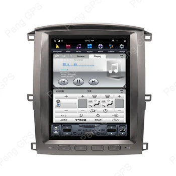 Android 9.0 Ecran Vertical Navigare GPS pentru Lexus LX470 pentru Toyota LC100 2002-2007 Masina Stereo Audio Player Unitatii