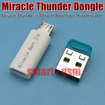 2021 știri Miracol cutie Thunder dongle pro-cheie și de Boot Jig și cablu nu trebuie Miracol cutie