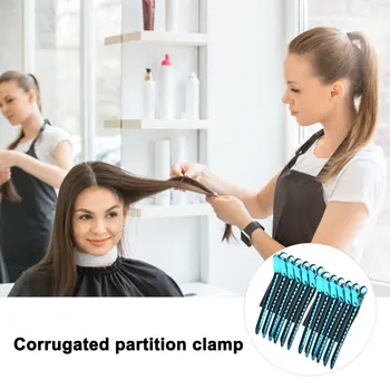 12buc/set Salon de Coafură Tăiere Ac de păr de susținere a Părului Styling Clip Plat Rață Gura de Păr Cleme de Secționare Instrumente de Hair Styling