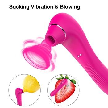 Suge G Spot Vibratoare Jucarii Sexuale pentru Femei Adulți Clit Sucker Biberon Clitorisul Stimulator Vibrator Vaginal masaj Masturbator