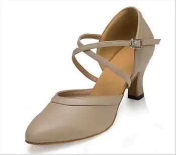 2019 Nou brand pentru Femei din Satin Alb Latin pantofi de dans de la fața Locului Salsa Petrecere de dans pantofi cu tocuri Înalte de 5 cm 6 CM 7 CM 8 CM wd158