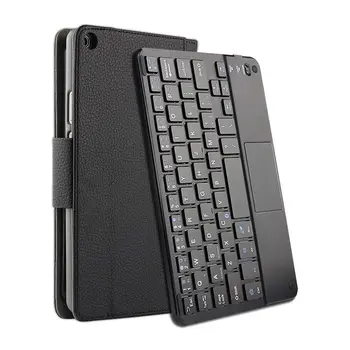 Caz pentru Huawei MediaPad T3 8.0 Protecție fără Fir Bluetooth Tastatura Smart Cover din Piele PU Caz pentru Huawei KOB-W09 L09 8 Inch