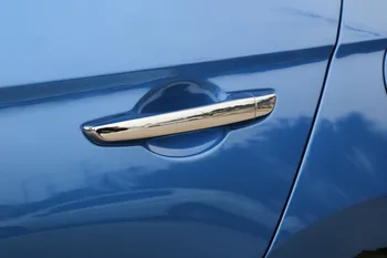 Pentru Hyundai Accent 2017 2018 2019 2020 Chrome Fibra De Carbon Mașină De Mânerul Ușii Capacului Ornamental Autocolant Auto Styling Accesorii Suprapunere