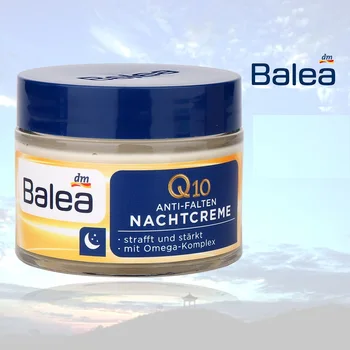 Germania Balea Q10 Anti-rid Crema de noapte cu Vitamina E Crema Reduce ridurile fine linii de Noapte Îngrijire a pielii de regenerare crema Vegan