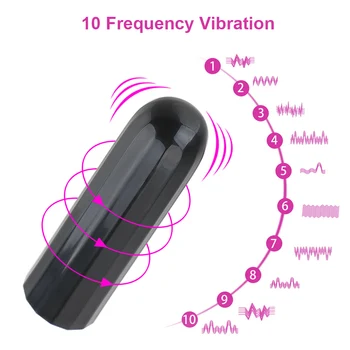 Portabil Glont Vibrator 10 Frecvență Vibrații Puternice De Sex Feminin Masturbator Jucarii Sexuale Pentru Femei Biberon Analsex Vagine Masturbari Masaj