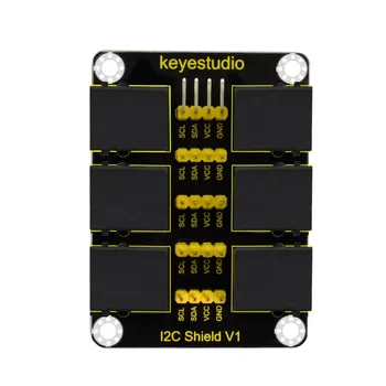 Keyestudio UȘOR mufă RJ11 IIC Interfață de Conversie Shield Pentru Arduino STEM
