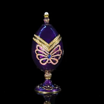 QIFU Violet Frumos Ou Faberge pentru Colectia de Bijuterii