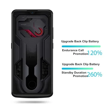 Încărcător de baterie Caz Pentru Xiaomi 10 KM 9 10 Pro 5000nAH 6X 6000mAH Anti toamna margine Moale Portabil Baterie Capac Spate Suporta