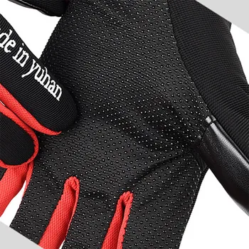 Mănuși pentru ciclism în aer liber Sport windproof touch ecran mănuși groase de Iarna Barbati Femei Mountain Bike Mănuși Deget Plin de Biciclete Mănuși