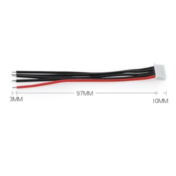 11CM Conectarea Silicon Cablu de Extensie de Sârmă 1S2P/2S3P/3S4P/4S5P/5S6P/6S7P pentru Acumulator Lipo Balance Baterie