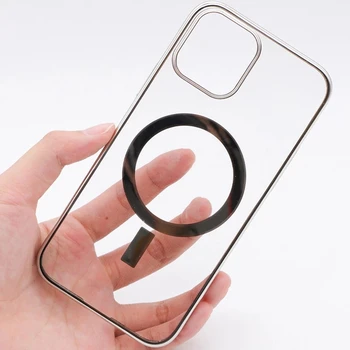 Protecție Atracție Magnetică Pentru iPhone 12 12Pro 12ProMax Incarcator Magsafe Caz Transparent Subțire Capa