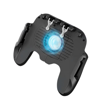 Pentru H6 PUBG Joc Controler Gamepad Ventilatorului de Răcire Metal Declanșa Joystick-ul pentru iPhone, Android Telefon Mobil