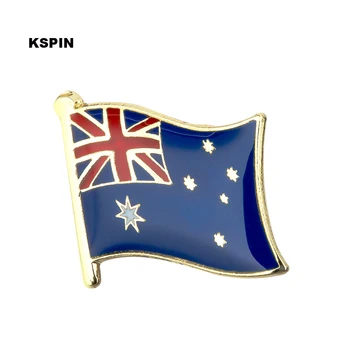 Australia flag pin pin rever insigna 10buc o mulțime Brosa Icoane KS-0021