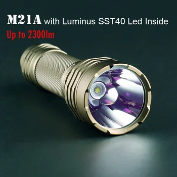 Lanterna LED-uri Convoi M21A cu Luminous SST40 Led-uri în Interiorul Lanterna 2300lm Portabil cu Lanterna 21700 Felinar Lampa de Tabără EDC Flash de lumină