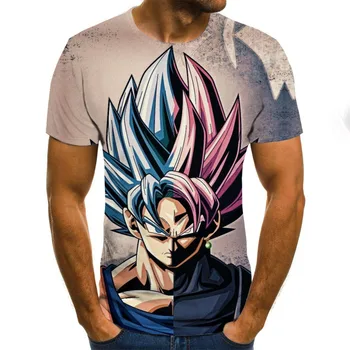 2020 barbati tricou de Vara Tricouri Barbati Anime Imprimare 3D caracter T-Shirt Maestrul Roshi pentru Bărbați tricou Streetwear hip hop topuri&Tricouri 6XL