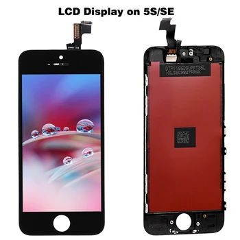 Iphone 5 5c 5s 6 6s 7 8 Plus AAA+LCD Display Touch Screen Telefon Mobil Accesorii+Sticla+Trusa+Caz de Protecție