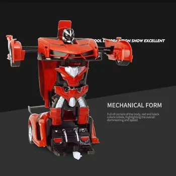 Masina De Transformare Roboți-Vehicul Sport Model Roboti Jucarii De Încărcare Fără Fir Rece Deformarea Masina Cu Acumulator Pentru Copii Jucarii