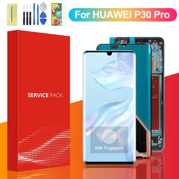 Original AMOLED Display Pentru Huawei P30 Pro tv LCD Display Touch Screen Digitizer Asamblare Cu Cadru VOG-L29 VOG-L09 VOG-L04 LCD