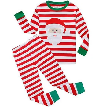 2020 Băieți Crăciun Pijamale Pijama Infantil Fete Santa Pijamale Gecelik Koszula Nocna Pijamale Copii Pijama Set