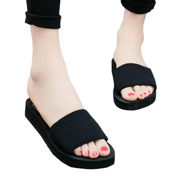 De dormit #401 2021 NOI Femei Vara Sandale Papuci de casă Interioară în aer liber, Flip-flops Pantofi de Plaja Cu Platforme unice fierbinte Picătură de Transport maritim