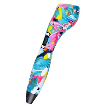 3d ручка 1,75 mm ABS/PLA 3D DIY Pen Ecran cu LED-uri,Incarcare USB de Imprimare 3D Pen+9M Filament Creative Jucarie Cadou Pentru Copii de Design Desen