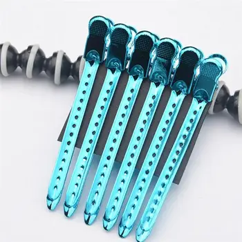 12pcs Durabil Colorate Separate Metal Oțel Tunsoare Ac de păr Tunsoare Instrument Tunsoare Clip pentru Magazin