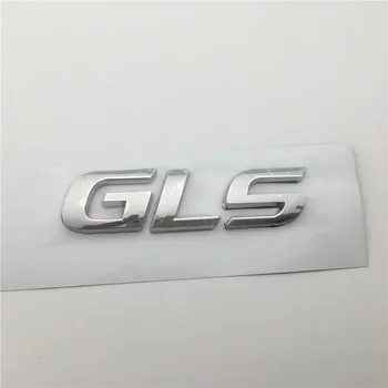 Zece Britanie Mașină de Cuvânt GLS Spate Emblema Portbagaj Plastic ABS Cromat 3D Scrisoare Eticheta Autocolant Auto Insigna Decal