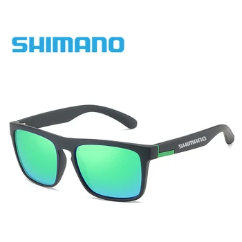 Noi Shimano Bărbați Femei Polarizati Pescuit Ochelari de Vară în aer liber, Alpinism pline de culoare la Modă de Film de ochelari de Soare Sport 168#