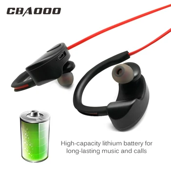 K100 Bluetooth Căști fără Fir, căști de Ureche-cârlig căști Bluetooth Sport Funcționare căști cu microfon Căști pentru telefon