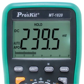 Pro'skit MT-1820 3 5/6 Dual Display Multifuncțional Multimetru Digital de Mare Precizie USB cu Calculatorul Anti-ardere Multimetru