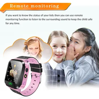 Y03 Ceas Inteligent Copii Ceas Digital Multifunctional Pentru Copii Ceas Copii Ceasuri Cu Telecomanda Apel SOS Camera Copii Cadouri Cutie