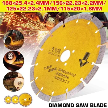 188/156/125/115mm Diamant Văzut Lama Uscat Sau Umed Disc de Tăiere Pentru Marmura Beton Placi de Porțelan de Granit Piatra de Cuart de Tăiere