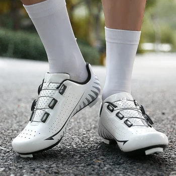 Noi profesională road de echitatie biciclete pantofi fără încuietori pentru bărbați și femei în toamna anului mountain bike lock pantofi bike putere pantofi