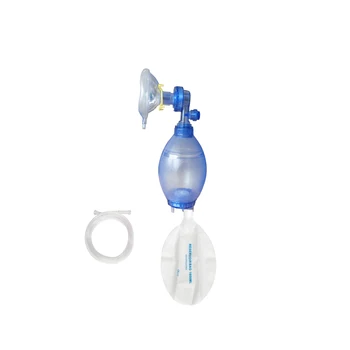 Balonul de Manualul Latex PVC Resuscitator Geanta Copii Sugari Cu 1600ml Rezervor de Oxigen Pungi Simple de Auto-ajutor de Salvare Appratatus