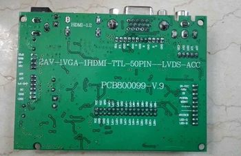 Universal HDMI, VGA 2AV 50PIN TTL LVDS Controler de Bord Modul Monitor Kit pentru Raspberry PI LCD AT070TN92 tn90 94 Panou