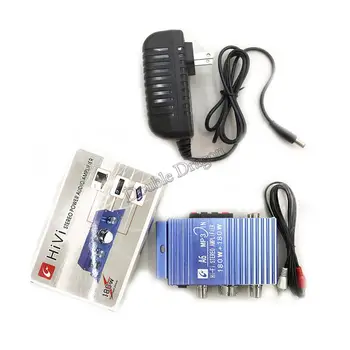 Joc Arcade Kit Audio HIVI amplificator stereo + adaptor de alimentare + boxe + cabluri pentru cabinet arcade joc de masini