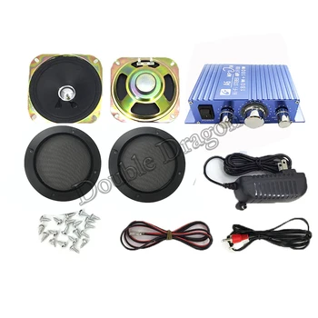 Joc Arcade Kit Audio HIVI amplificator stereo + adaptor de alimentare + boxe + cabluri pentru cabinet arcade joc de masini