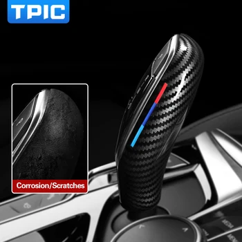 TPIC Accesorii Auto ABS Capac de Schimbare a vitezelor M Performance Autocolant Auto Și Decalcomanii Pentru BMW G30 G11 G01 G02 G32 5 Seria 7 6GT LHD