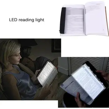 LED tv cu Carte de Lectură Lumina de Călătorie Portabil Creative Eye Proteja Dormitor Lampa de Birou LED-uri Lumini de Noapte