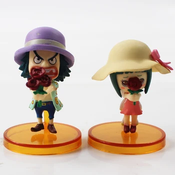 7cm 7pcs/lot Anime One Piece Film de Aur Vol.4 Sabo Koala Leisz Max Nami Sanji Usopp Mini PVC figurina de Colectie Model de Jucărie