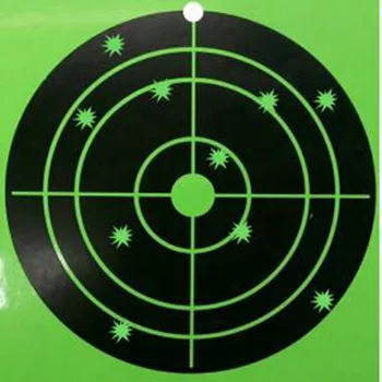 50 BUC Carte de Hârtie Stropi Obiective Săgeată Arc Pușcă cu Aer comprimat Pistol BB Aer Moale Practică de Fotografiere Obiective Arme de Vânătoare