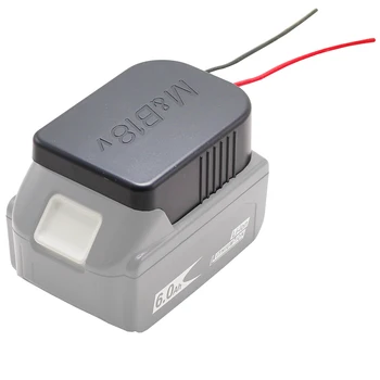 Baterie de Montare Conector Adaptor Dock Titularul 14 awg Fire Pentru Makita Bosch 18V Litiu BL1860 BL1830 BL1850 BL1840BAT609