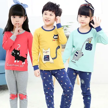 Noile Pijamale Copii Baieti Pijamale Copii Din Bumbac Cu Maneca Lunga Moda Desene Animate Panda Totoro Pijamale Pentru Fete Pentru Copii Haine Set